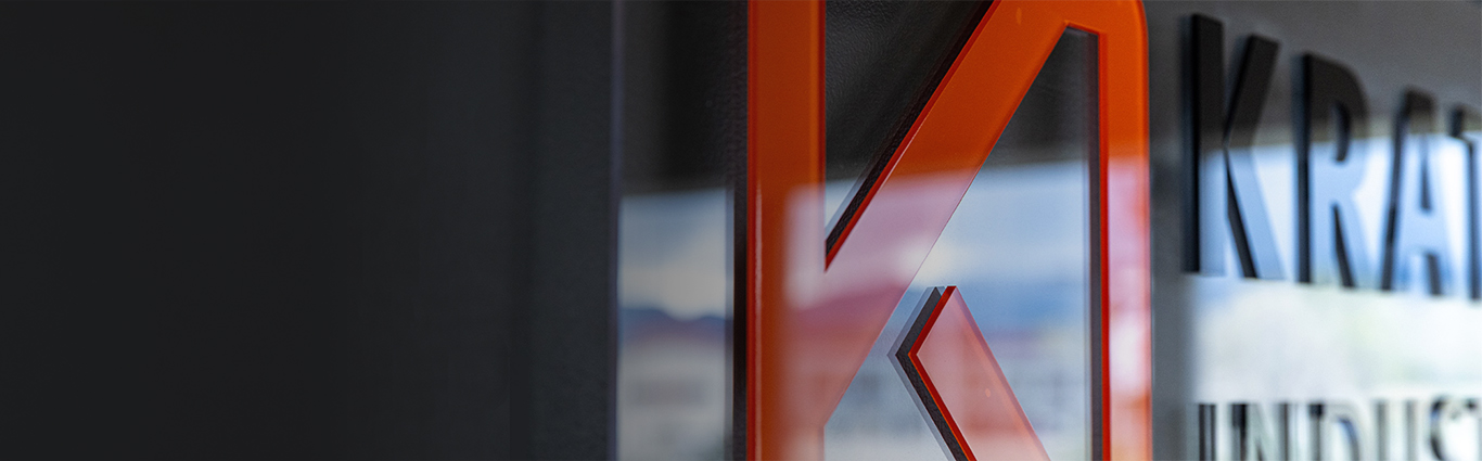 Kratos website hero contact